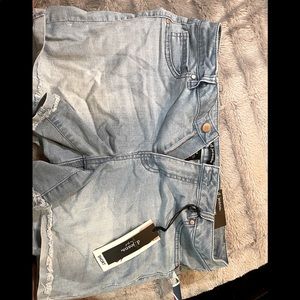 These are never worn size 14 jean shorts